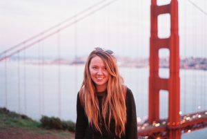 California Roadtrip SF Golden Gate Izzy Portrait Analogue Photo Journal