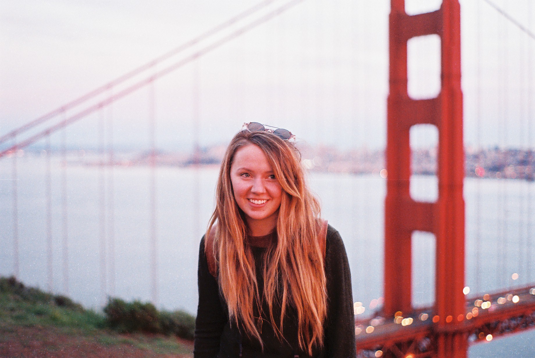 California SF Golden Gate Izzy Portrait Analogue Photo Journal