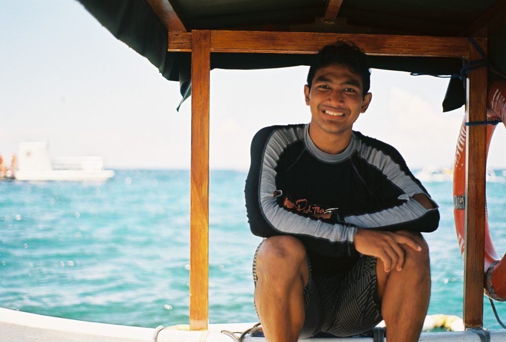 Padangbai Bali Snorkelling Analogue Travel Photography
