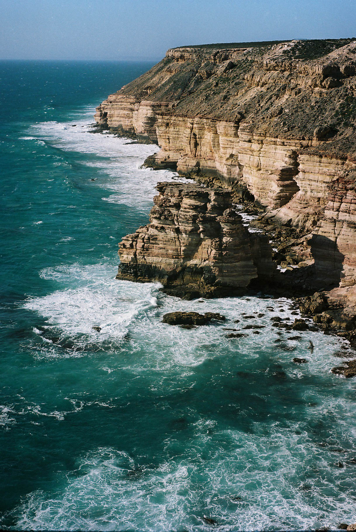 Kalbarri Coastal Cliffs Analogue Travel Photographer