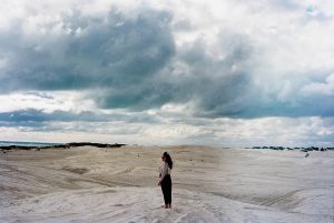Lancelin Sand Dunes Portrait Roadtrip Analogue Travel Photographer