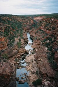 Kalbarri Roadtrip Z Bend Gorge Portrait Analogue Travel Photographer