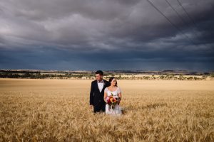 Avon Valley Wheat Field Sarah Marvin York Wedding Photographer 1