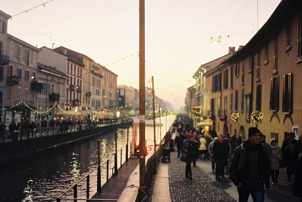 Naviglio Italian Winter Travels Lifestyle Travel Photographer