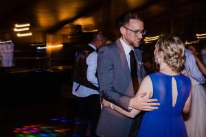 Guests dances together at a Byford wedding reception.